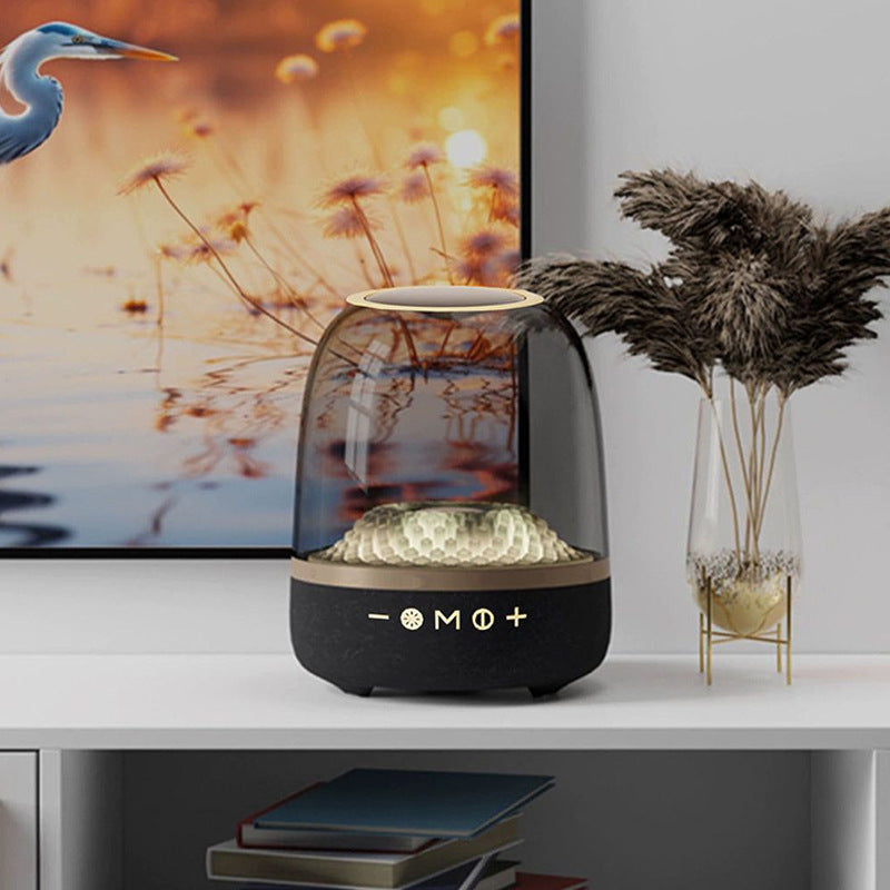NNEDSZ LP90 Black 360° Bluetooth Home Theater Speaker With One Microphone - LED Light Effect, 120W Surround Sound-2