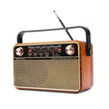Portable AM/FM/SW Radio with USB/TF/AUX-0