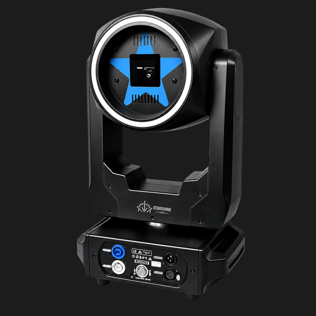 MT8 Dual-Face DMX RGB Moving Head Laser Light 12W for Clubs-1